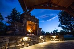 Fireplace Night Twilight Wide Left-5218